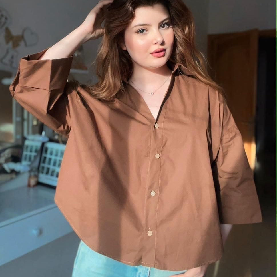 Chemise d'Été Élégante Femme